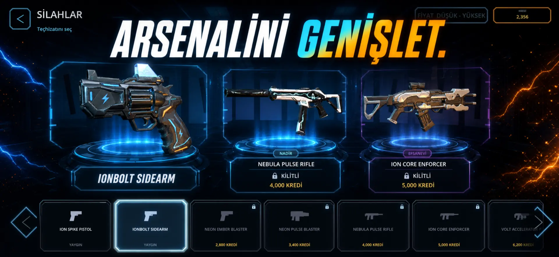 Weapon Screen screenshot