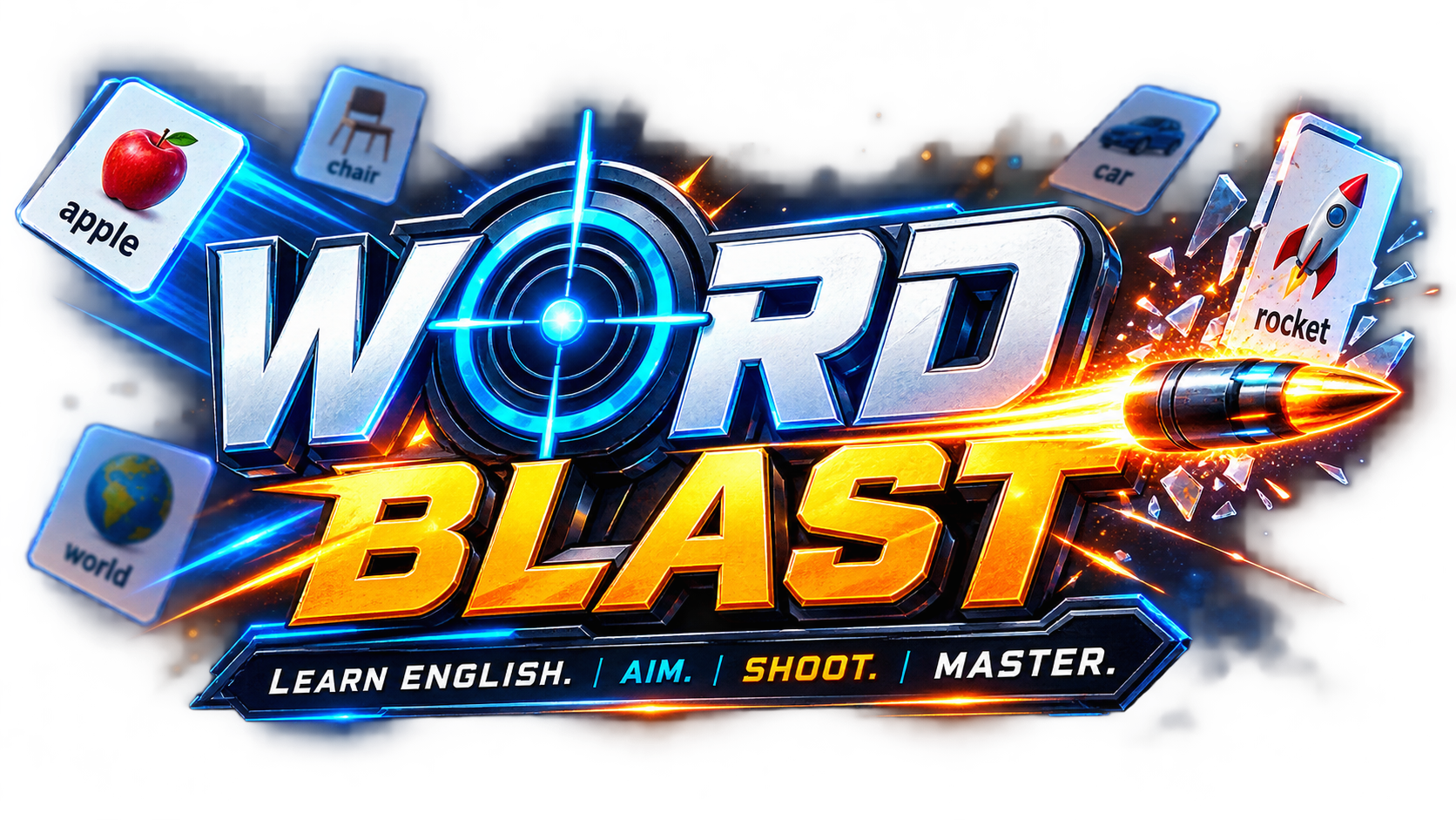 WordBlast: Shoot & Learn logo